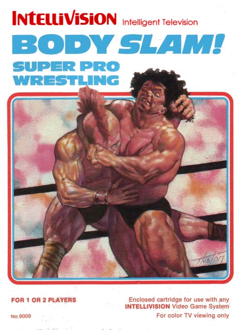 BODY SLAM SUPER PRO WRESTLING  - INTELLI