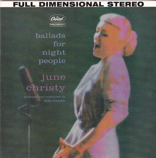 CHRISTY, JUNE  - BALLADS FOR NIGHT PEOPLE