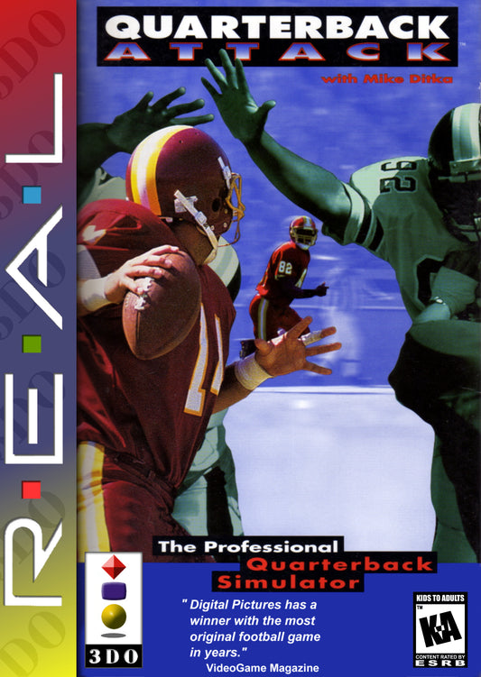 QUARTERBACK ATTACK WITH MIKE TITKA  - 3DO
