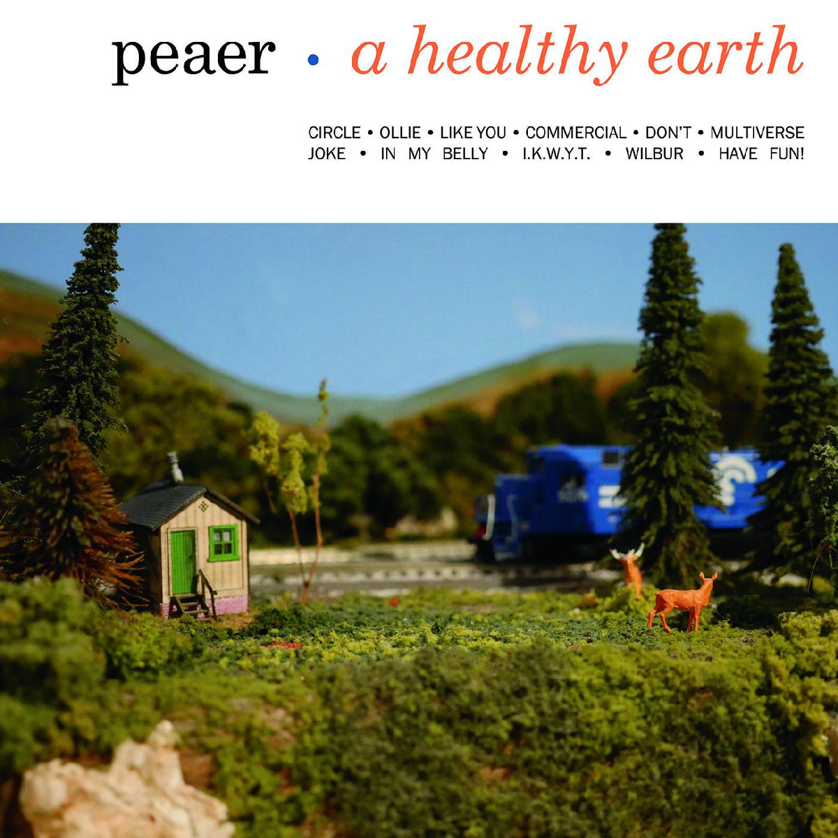 PEAER - A HEALTHY EARTH (WHITE SMOKE VINYL)