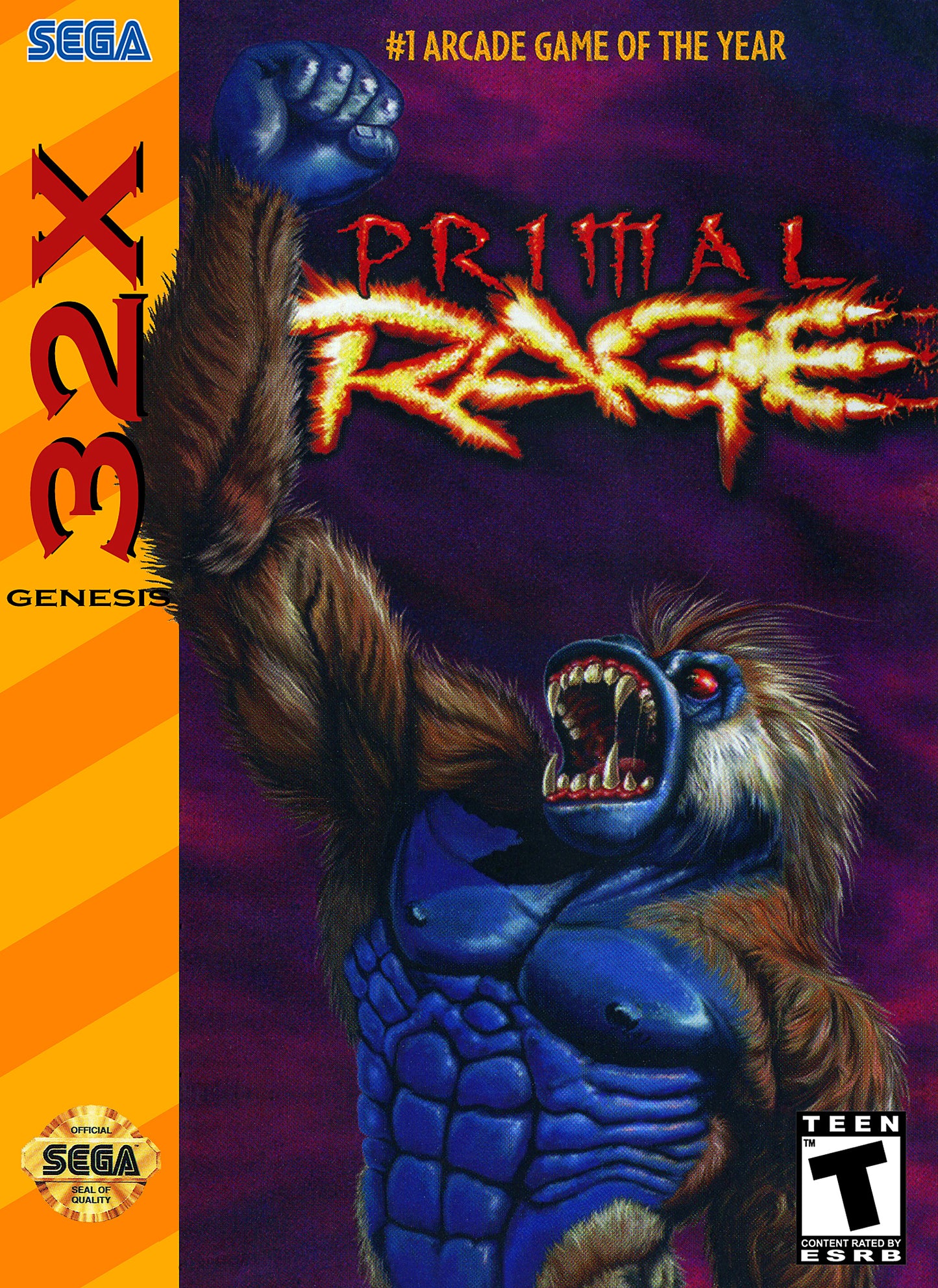 PRIMAL RAGE  - 32X