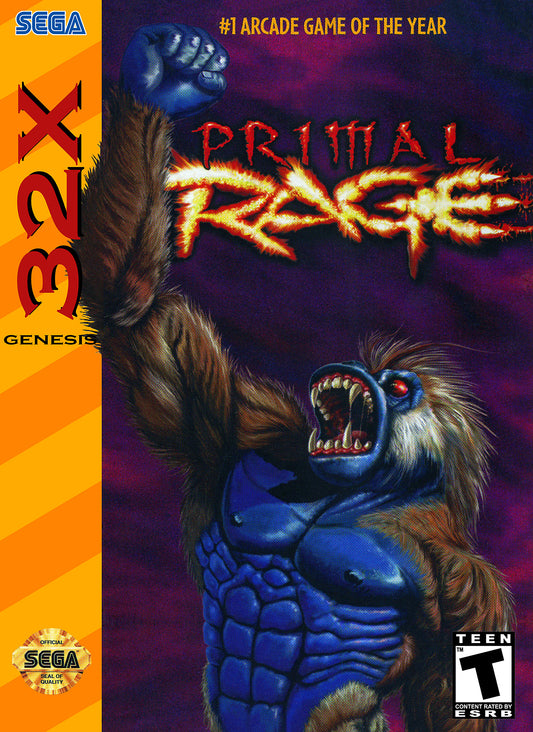 PRIMAL RAGE  - 32X