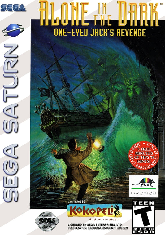ALONE IN THE DARK: ONE EYED JACK'S REVEN  - SATURN