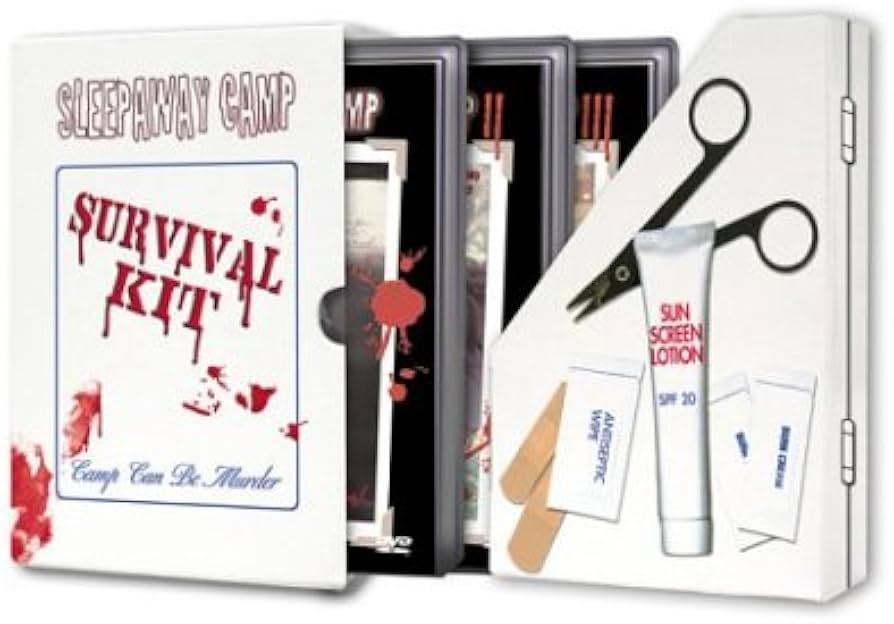 SLEEPAWAY CAMP  - DVD-SURVIVAL KIT (RED CROSS EDITION)