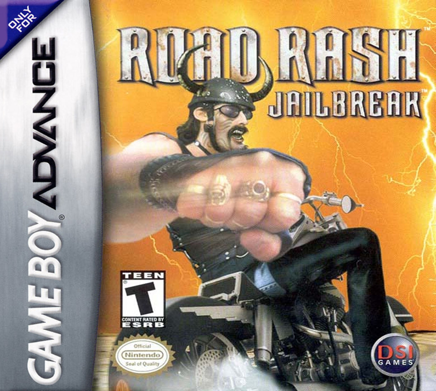 ROAD RASH: JAILBREAK  - GBA