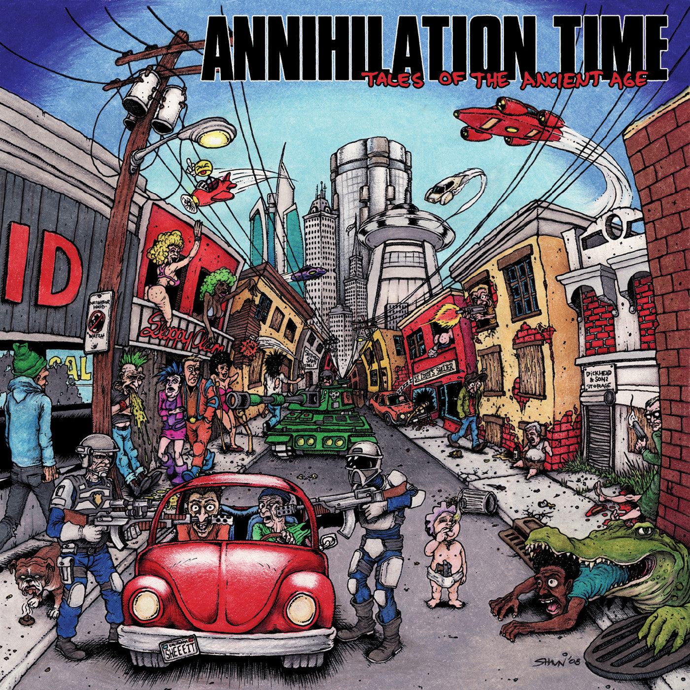 ANNIHILATION TIME - TALES OF THE ANCIENT AGE (TIGER'S EYE VINYL)