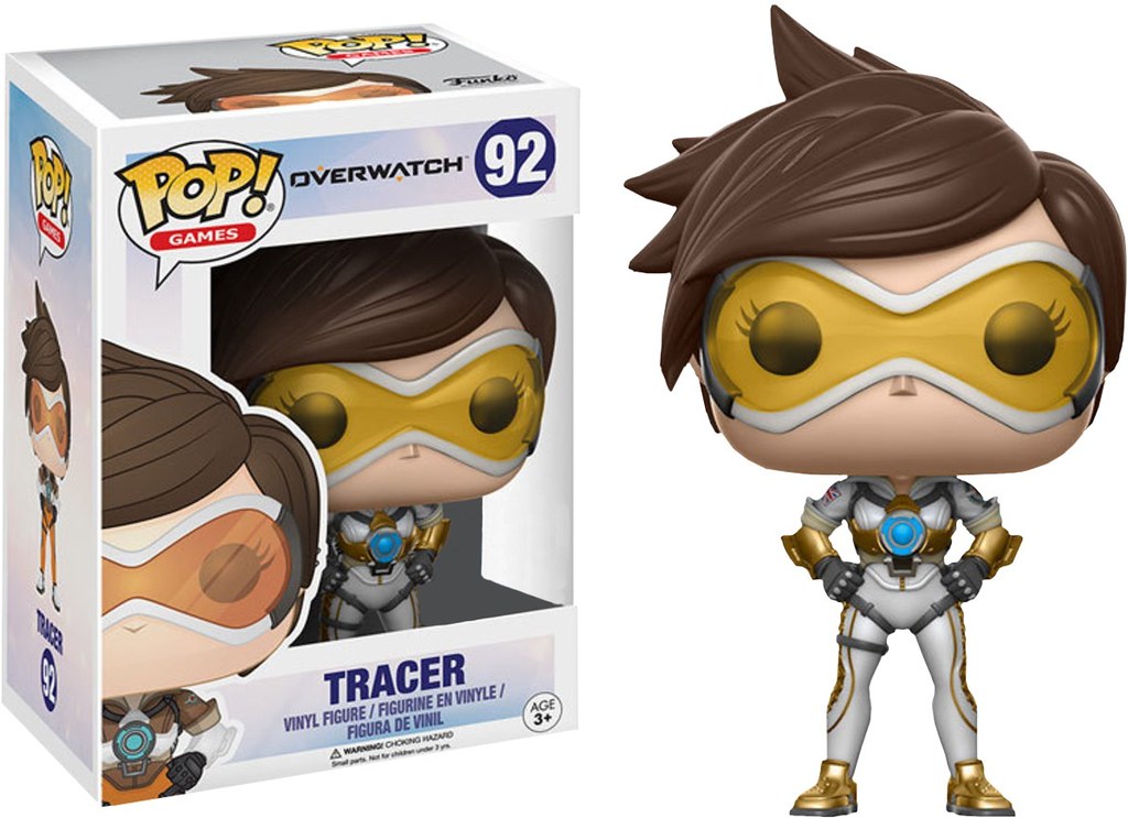 OVERWATCH: TRACER #92 (POSH) - FUNKO POP!-EXCLUSIVE