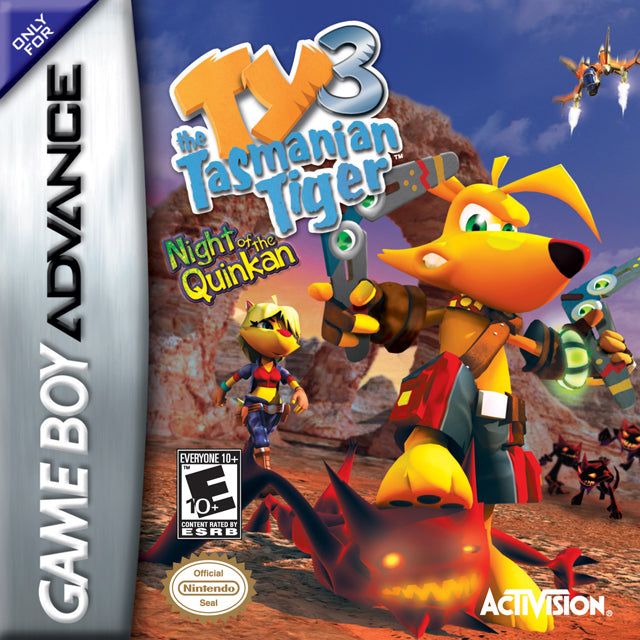 TY THE TASMANIAN TIGER 3: NIGHT OF THE N  - GBA