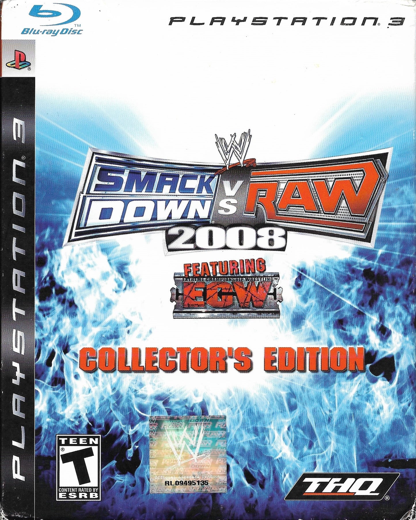 WWE SMACKDOWN VS RAW 2008: COLLECTOR'S  - PS3