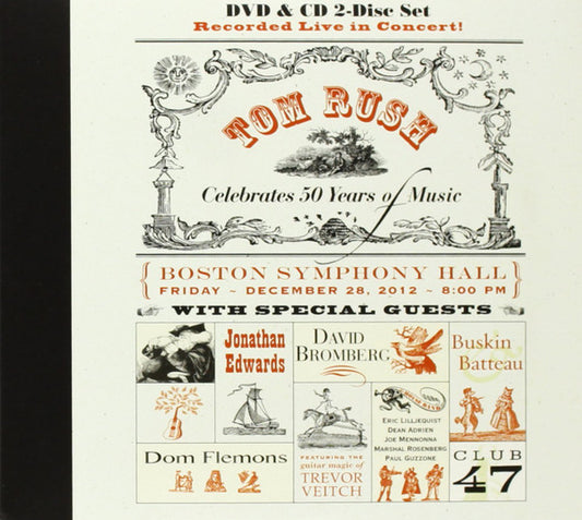 RUSH, TOM  - CELEBRATES 50 YEARS OF MUSIC