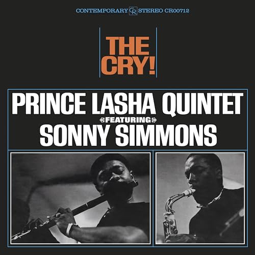 PRINCE LASHA QUINTET - THE CRY! (CONTEMPORARY RECORDS ACOUSTIC SOUNDS SERIES) (VINYL)