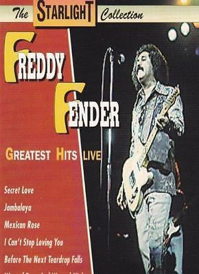 FENDER, FREDDY  - GR HITS LIVE (W/DVD)