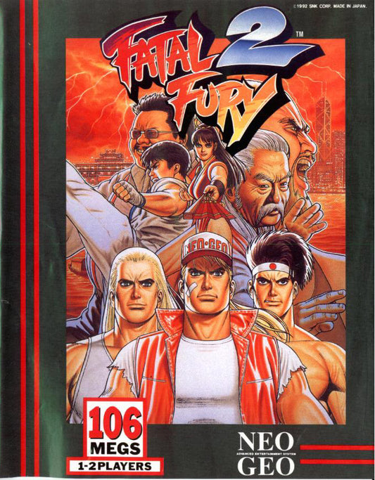 FATAL FURY 2  - NEOGEO