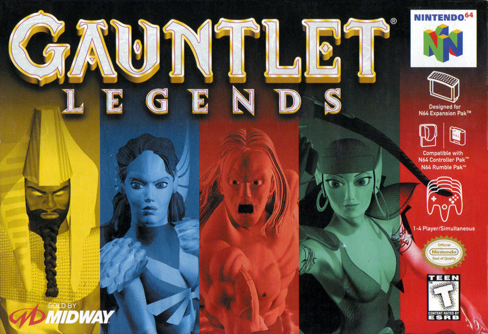 GAUNTLET LEGENDS  - N64