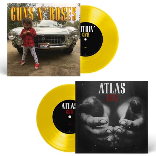 GUNS N' ROSES - NOTHIN' / ATLAS [CANARY YELLOW 7" SINGLE] (VINYL)