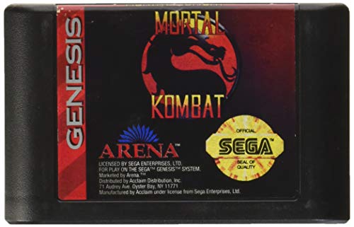 MORTAL KOMBAT (1992) - GENESIS (W/BOX & MANUAL)