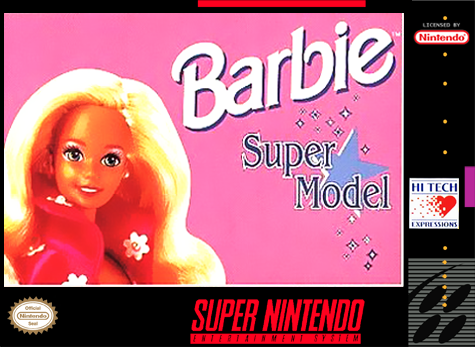 BARBIE SUPER MODEL  - SNES (W/BOX)