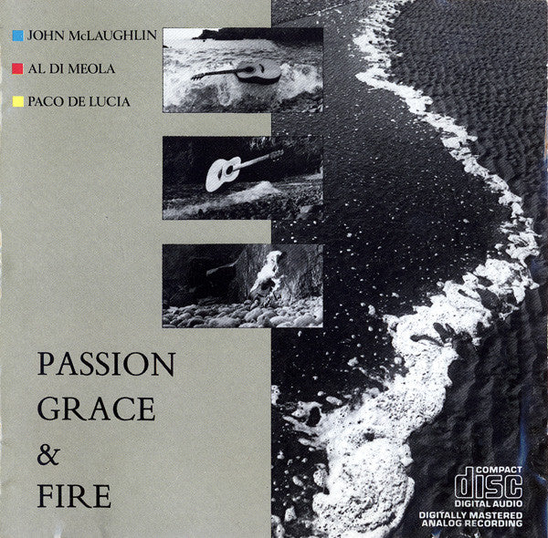 MCLAUGHLIN, JOHN  - PASSION, GRACE & FIRE