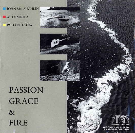 MCLAUGHLIN, JOHN  - PASSION, GRACE & FIRE