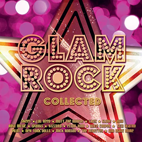 VARIOUS - GLAM ROCK COLLECTED (SILVER COLOURED VINYL)