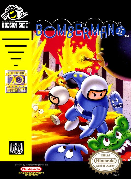 BOMBERMAN II  - NES