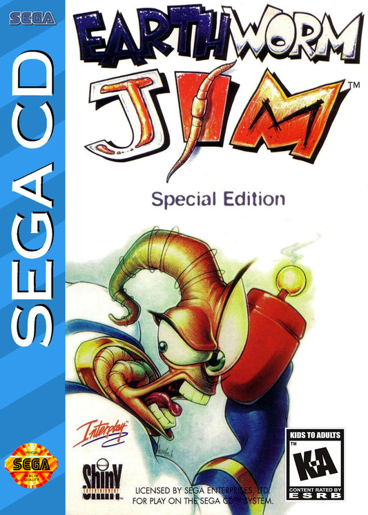 EARTHWORM JIM: SPECIAL EDITION  - SEGACD