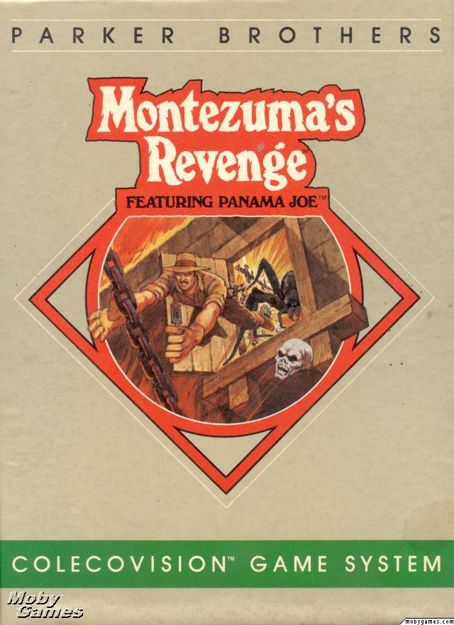 MONTEZUMA'S REVENGE  - COLECO
