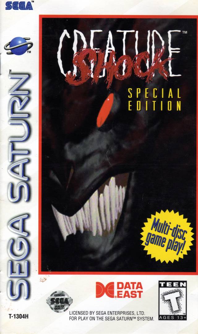 CREATURE SHOCK (SPECIAL EDITION)  - SATURN