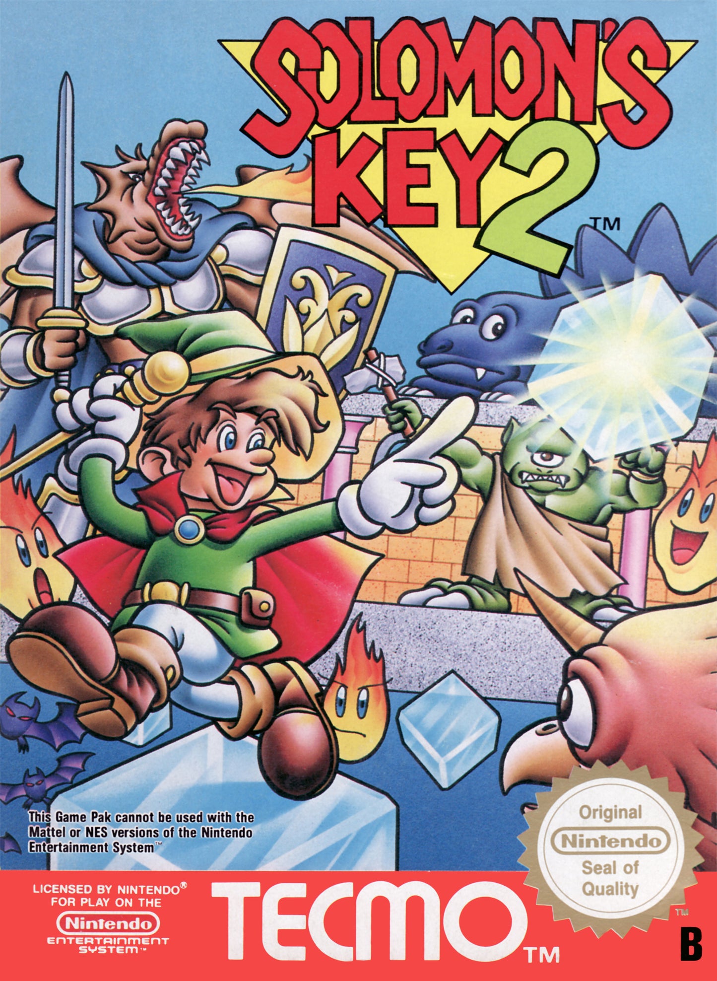 SOLOMON'S KEY  - NES