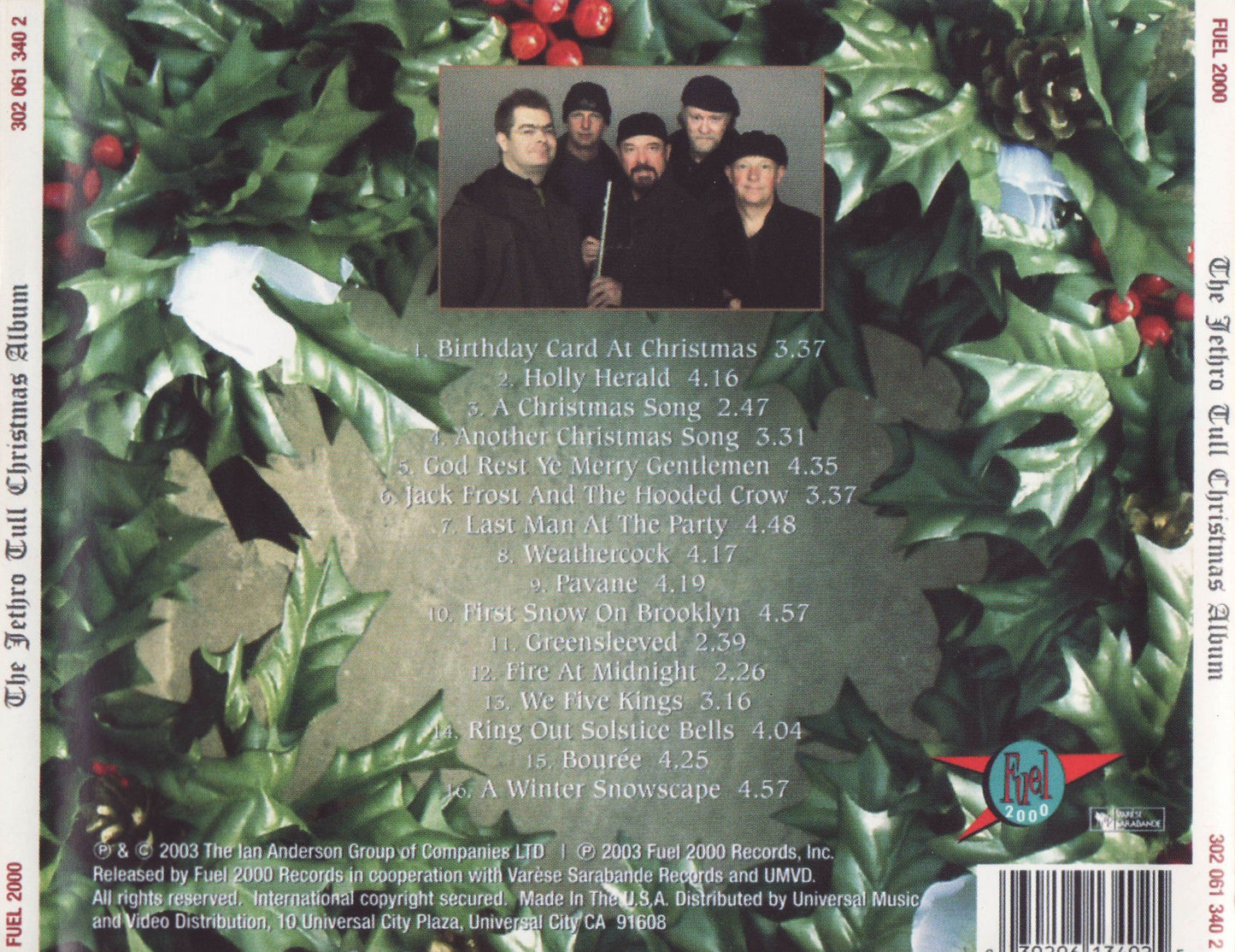 JETHRO TULL  - CHRISTMAS ALBUM (2CDS)