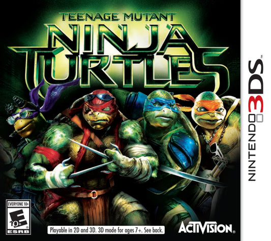 TEENAGE MUTANT NINJA TURTLES: MASTER SPL  - 3DS