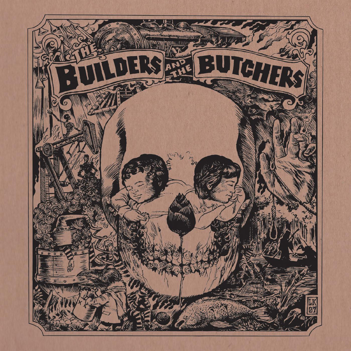 BUILDERS AND THE BUTCHERS, THE - THE BUILDERS AND THE BUTCHERS (SILVER VINYL)