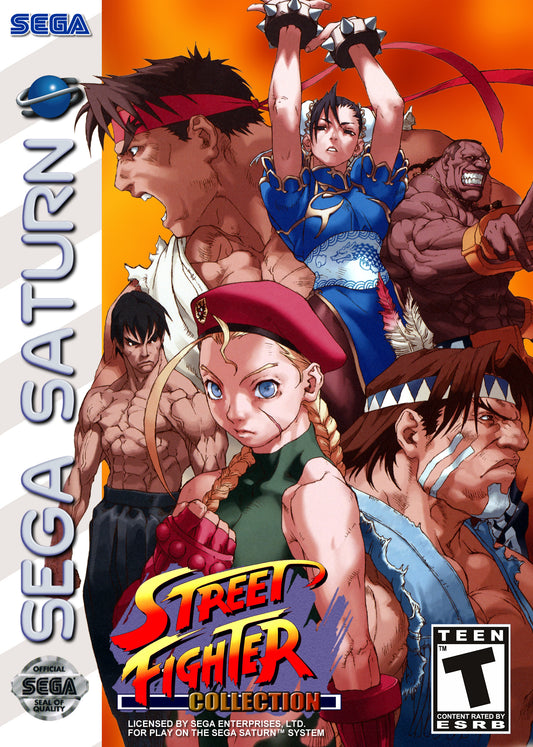 STREET FIGHTER COLLECTION  - SATURN