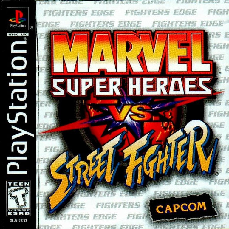 MARVEL SUPER HEROES VS. STREET FIGHTER  - PS1