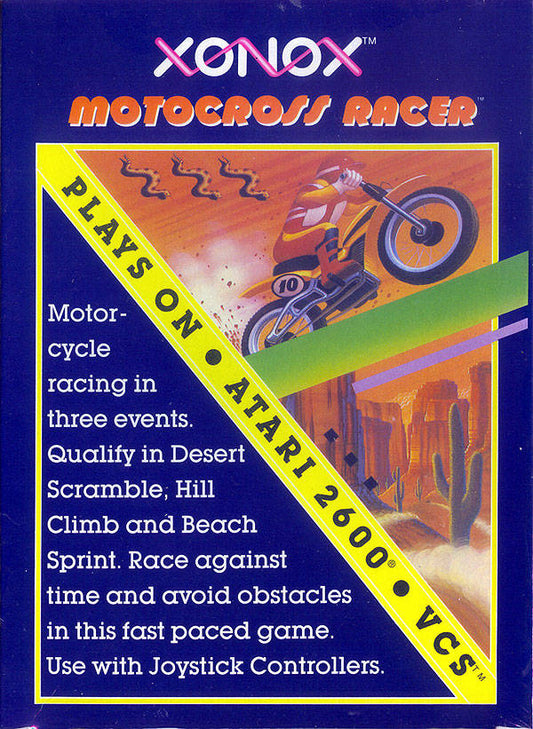 MOTOCROSS RACER  - ATARI2600