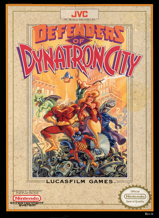DEFENDS OF DYNATRON CITY  - NES