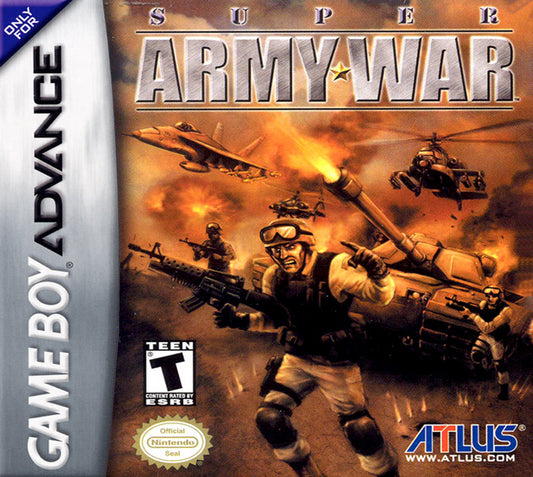 SUPER ARMY WAR  - GBA
