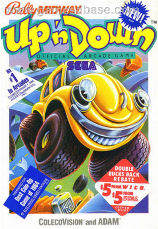 UP 'N DOWN  - COLECO