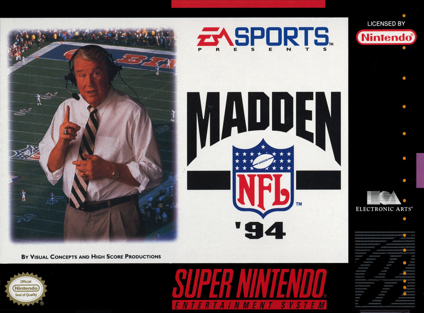 MADDEN NFL 94  - SNES