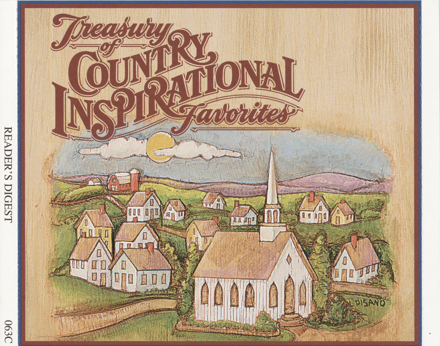 VARIOUS  - TREASURY OF COUNTRY INSPIRATIONAL-(4CDS)