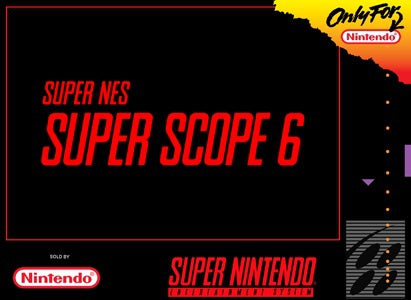 SUPER SCOPE 6 CONTROLLER (HARDWARE)  - SNES