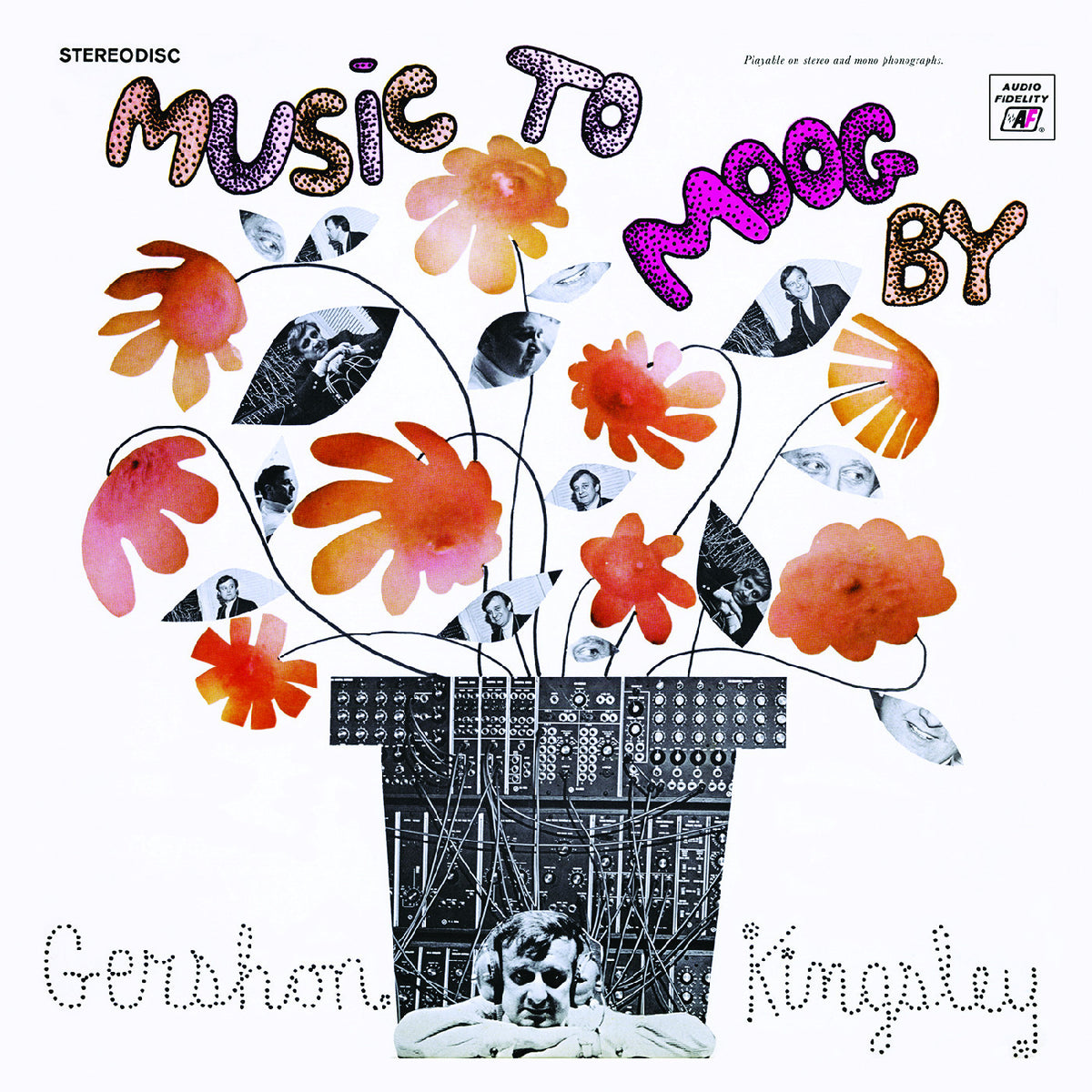 KINGSLEY, GERSHON - MUSIC TO MOOG BY (DELUXE EDITION, STRAWBERRY W/ BLACK SWIRL VINYL)