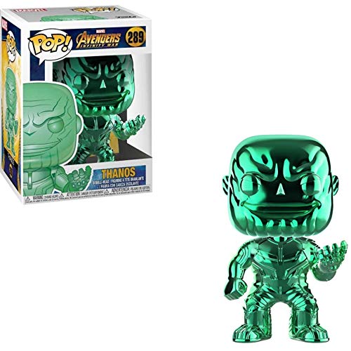 AVENGERS INFINITY WAR: THANOS #289 (GREEN CHROME) - FUNKO POP!-EXCLUSIVE