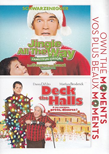 DECK THE HALLS + JINGLE ALL THE WAY BLU-RAY