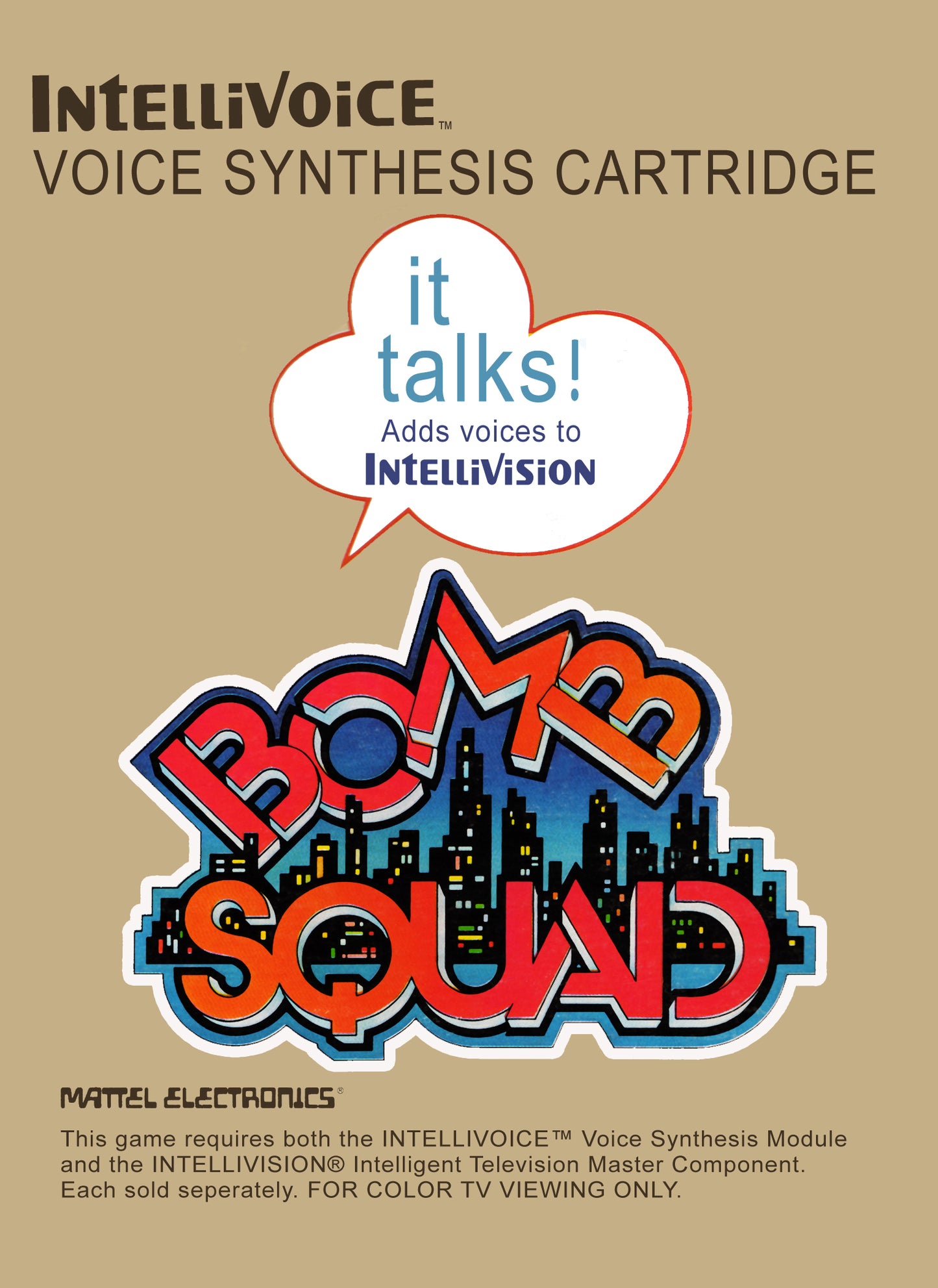 BOMB SQUAD  - INTELLI