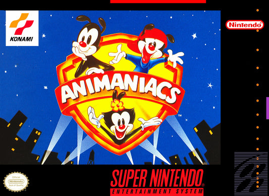 ANIMANIACS  - SNES (W/BOX)