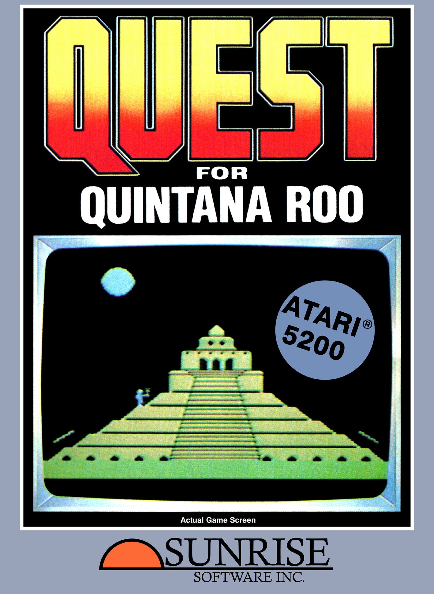 QUEST FOR QUINTANA ROO  - ATARI5200