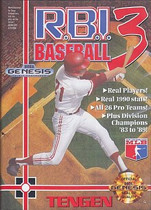 RBI BASEBALL 3  - GENESIS