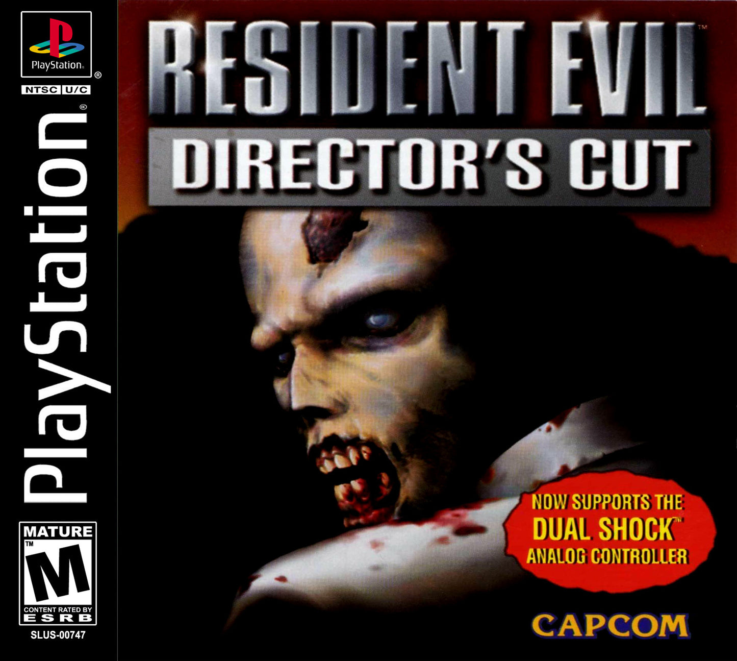 RESIDENT EVIL: DIRECTOR'S CUT (1 DISC)(G  - PS1