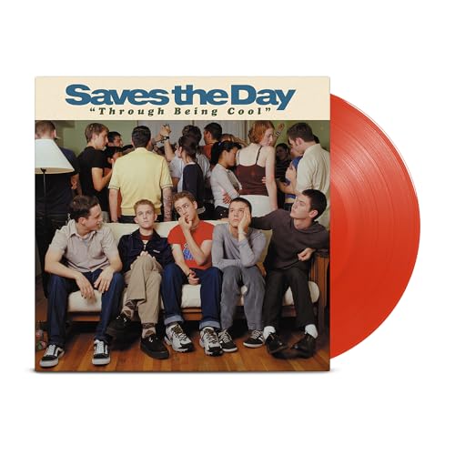SAVES THE DAY - THROUGH BEING COOL (FLAME RED VINYL)